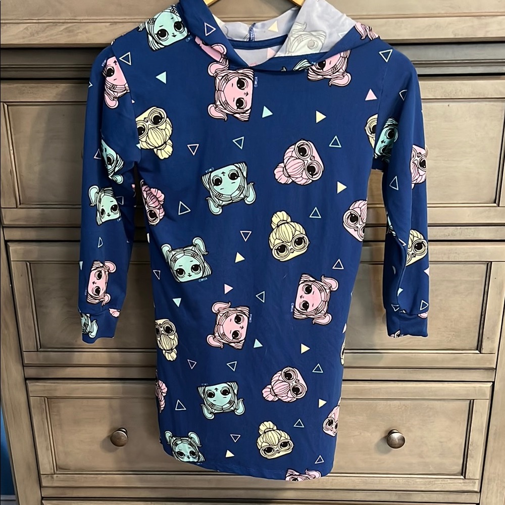 Girls LOL surprise hooded dress
